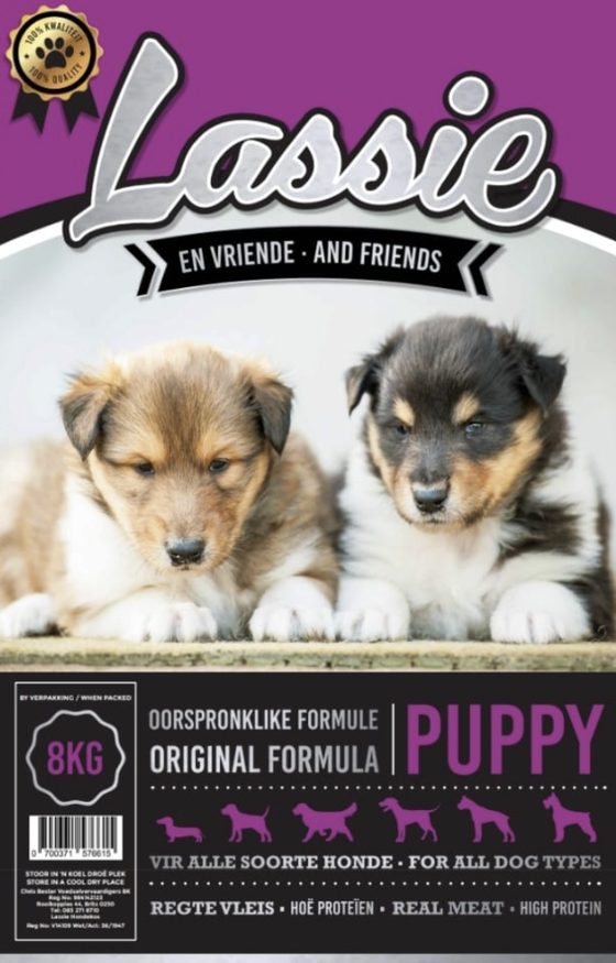 Lassie Hondekos 8kg Puppy · Oorspronklike Formule sak